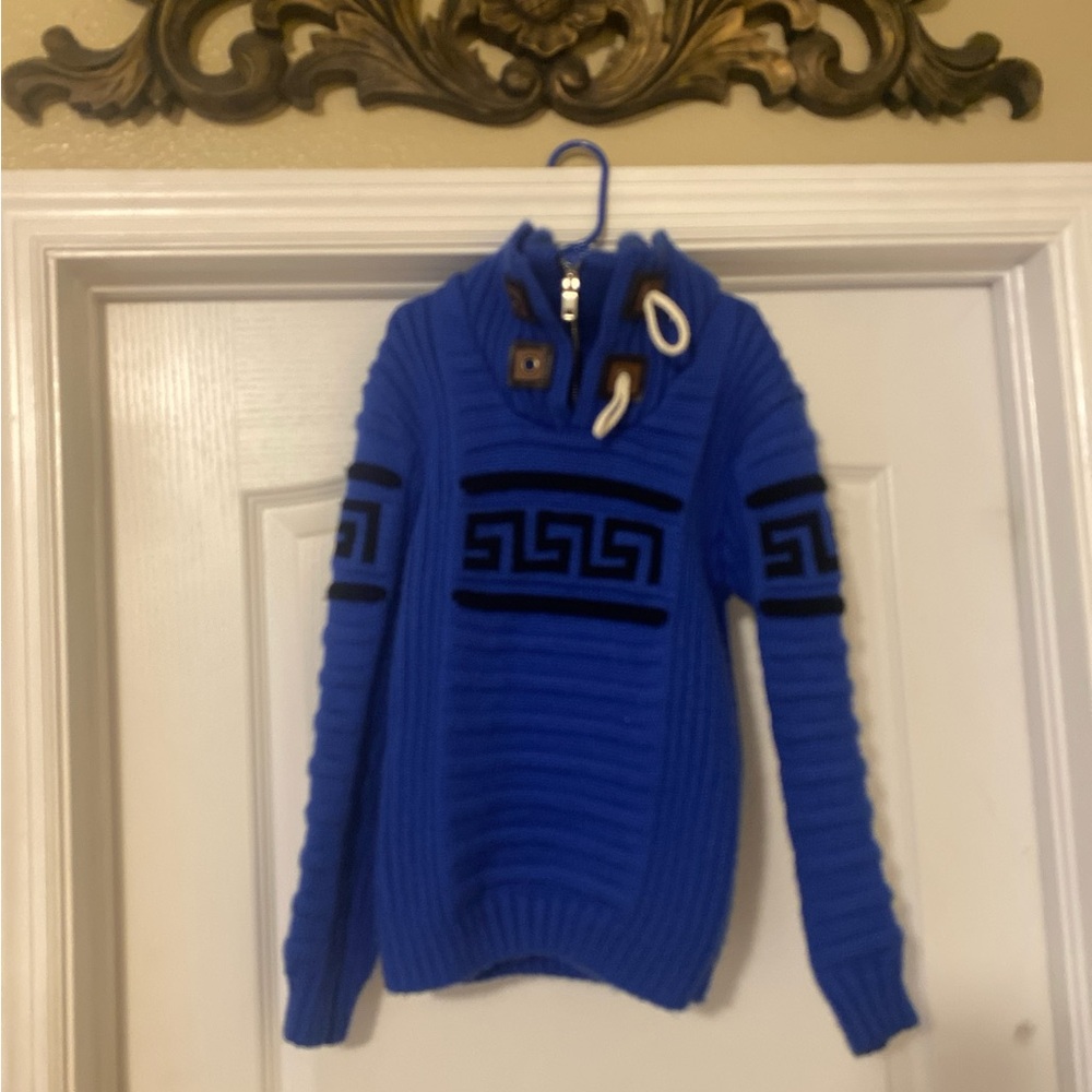 Blue and Black kid's Sweater